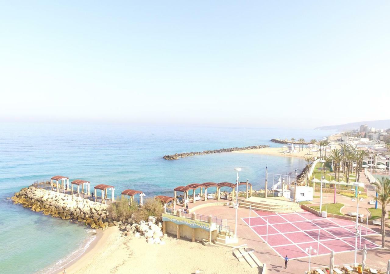 Apartamento Ha-aliya Sea View Nahariya Exterior foto